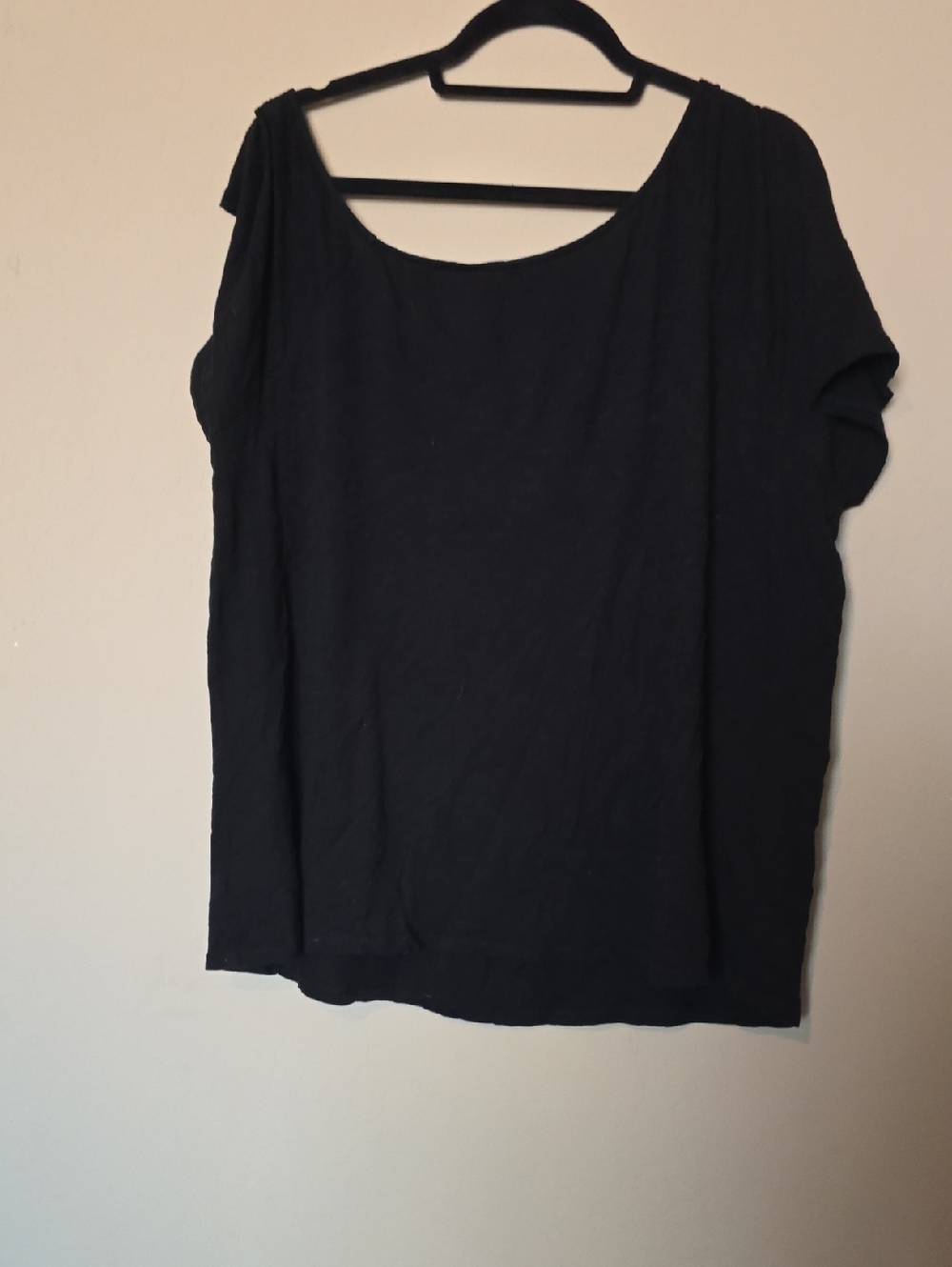 Black Floral Off The Shoulder 'Planting Seeds and Saving Bees' Tee - Picture 3 of 3